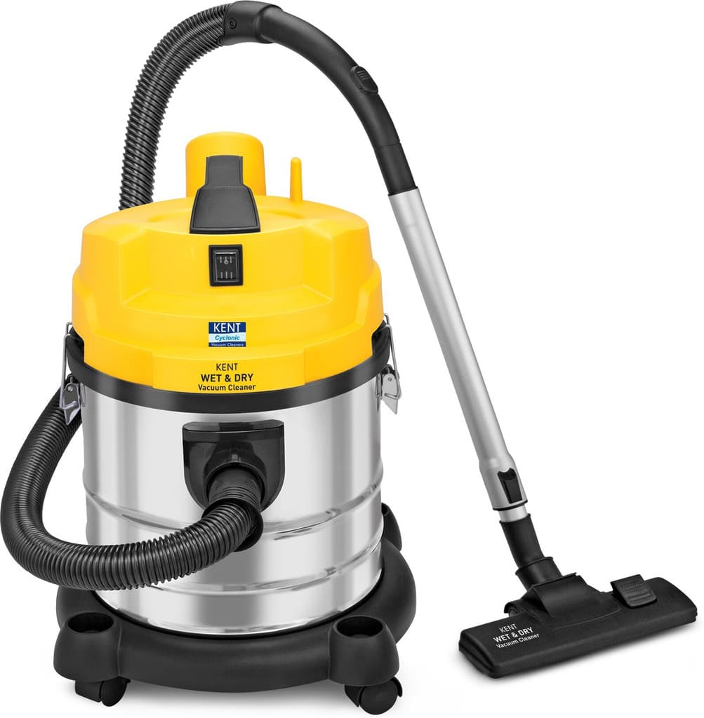 KENT KSL-612 Wet & Dry Vacuum Cleaner with Reusable Dust Bag