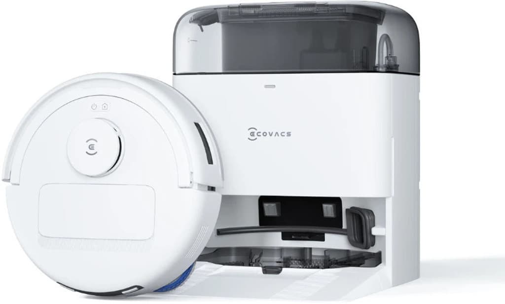 ECOVACS DEEBOT MINI Robotic Floor Cleaner with 2 in 1 Mopping and Vacuum, Anti-Bacterial Cleaning (WiFi Connectivity, Google Assistant and Alexa)